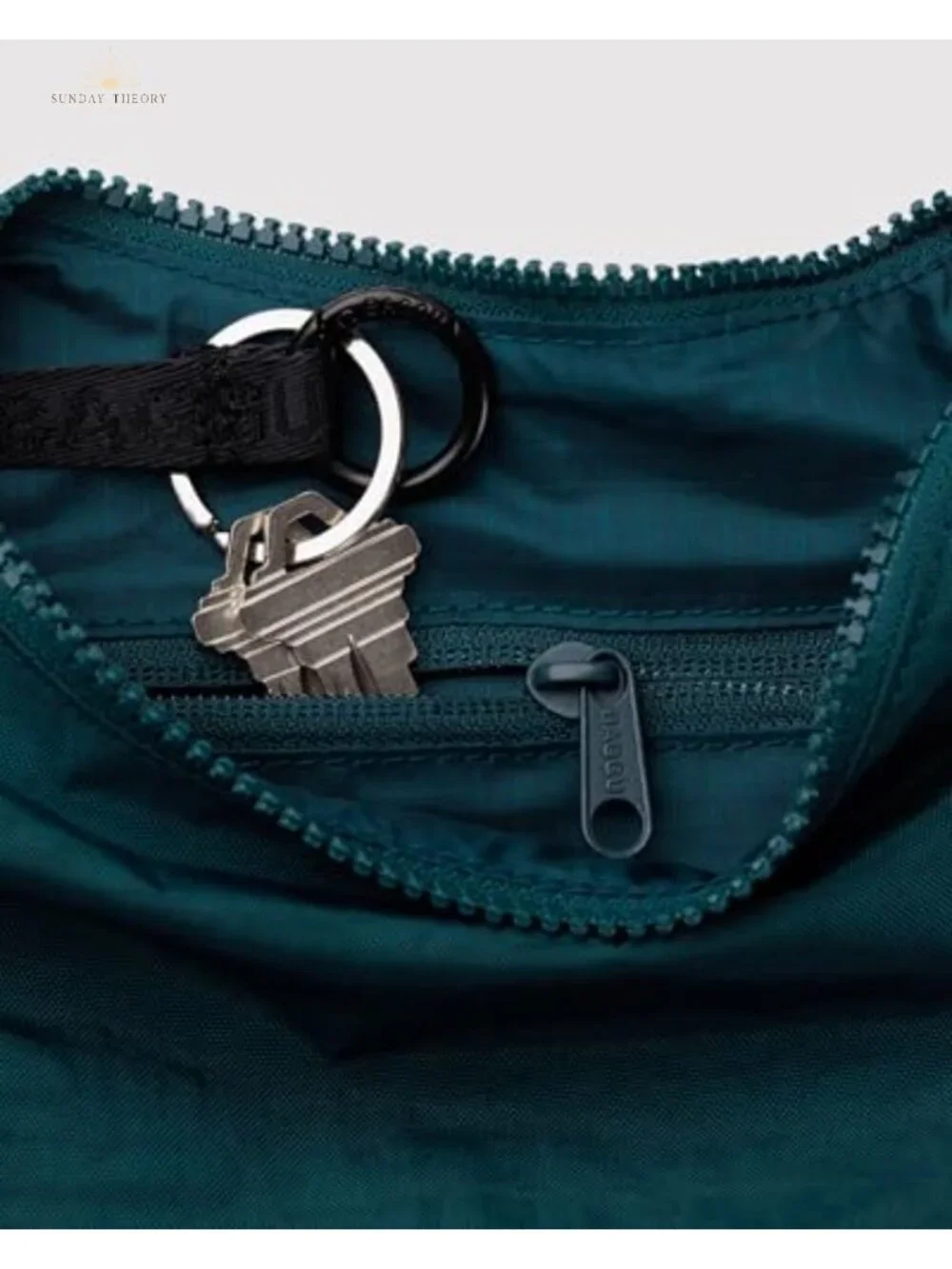 Small Nylon Crescent Bag - Recycled Heavyweight Nylon Hobo